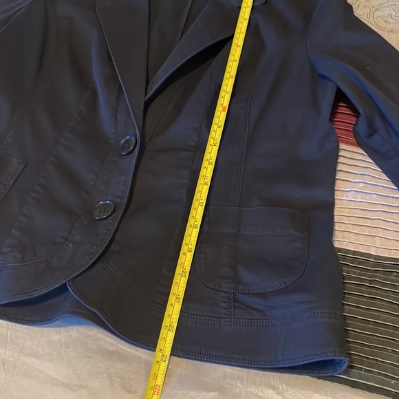 Coldwater Creek Shaped Black Blazer. Size Petite Small. - Picture 8 of 10